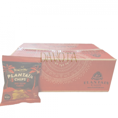 Olu Olu Plantain Chips 24×60g