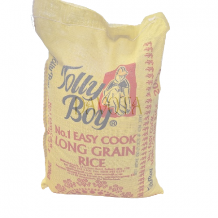 Tolly Boy Easy Cook Long Grain Rice 20KG
