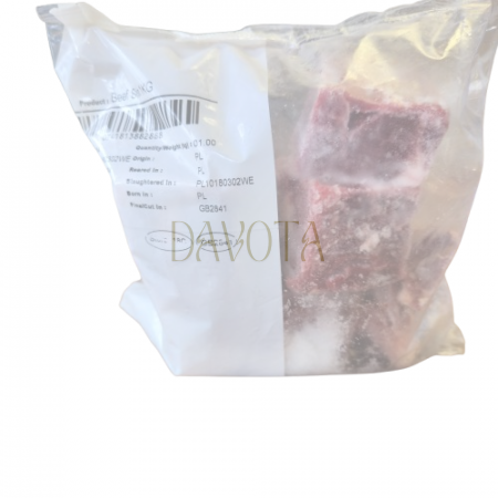 Frozen Boneless Beef  1kg