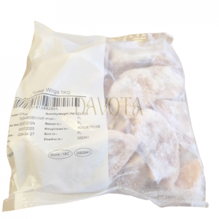 Fresh Frozen Turkey Wings 1kg