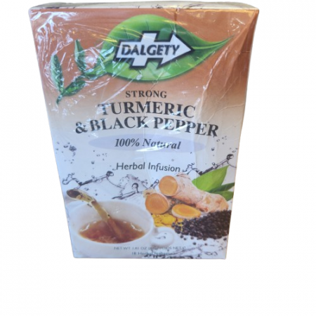 Dalgety Turmeric & Black Pepper Herbal Infusion 18 Teabags