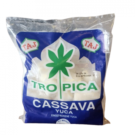 TAJ FROZEN TROPICA CASSAVA 1KG