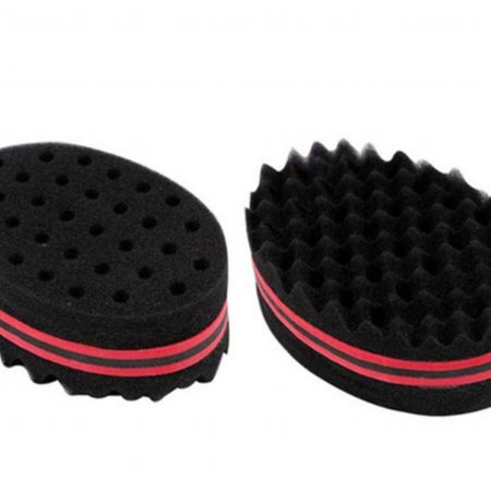 Afro Curl Hair Sponge Brush Doubled Sided