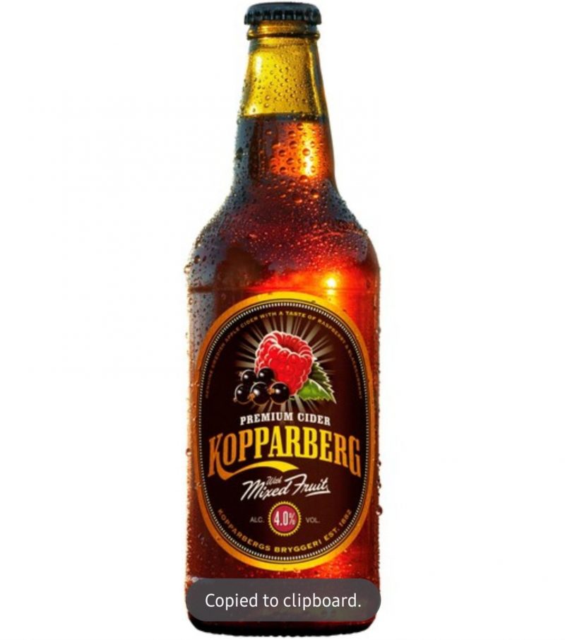 Kopparberg Premmium Cider Mixed Fruit