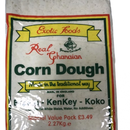 Traditional Ghanaian Corn Dough (2kg)