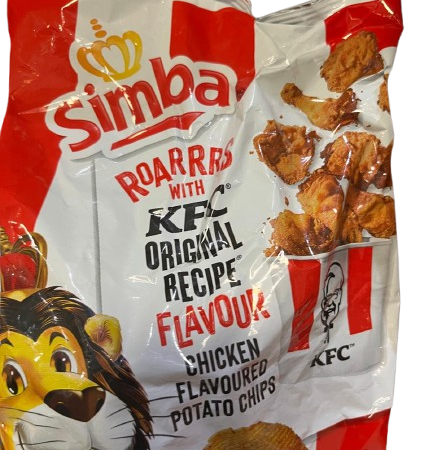 Simba Chips KFC Original Chicken Flavoured Chips 120g