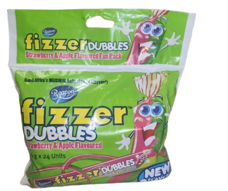 Beacon Fizzer Dubbles - Strawberry Apple Multipack (24 x 11.6g