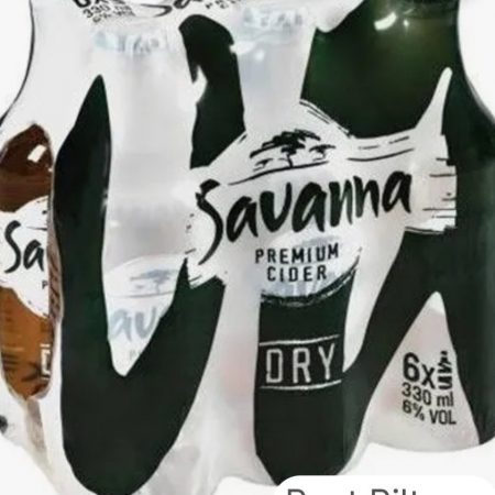 (click to enlarge image)
Savanna Cider Dry (6 x 330ml Bottles