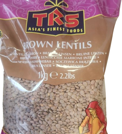 TRS Brown Lentils 1KG