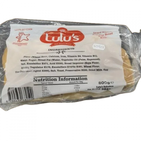 Lulu's Soft Twist White Bread