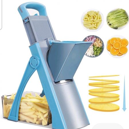 Safe Mandoline Vegetable Slicer Adjustable Vegetable Chopper Mandolin Kitchen