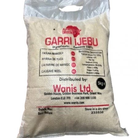Africa’s Finest Ijebu Garri 5kg – Premium Fermented Cassava Flour