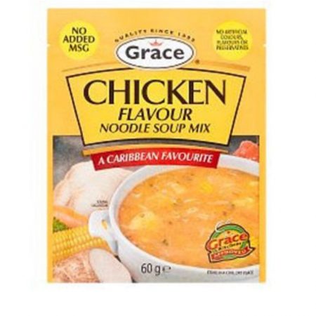Grace Chicken Flavour Noodle Soup Mix - 12 x 60g