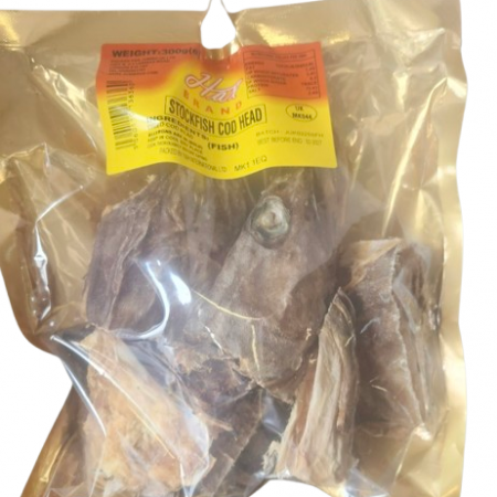 Hax Brand Stockfish Cod Head 300g